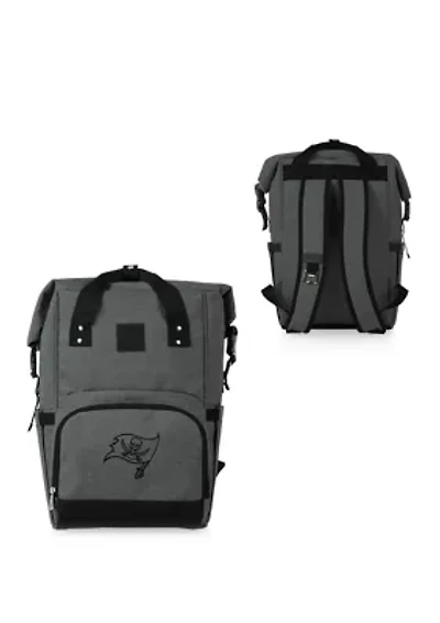 NFL Tampa Bay Buccaneers On The Go Roll-Top Cooler Backpack