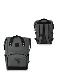 NFL Tampa Bay Buccaneers On The Go Roll-Top Cooler Backpack