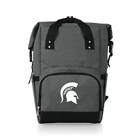 NCAA Michigan State Spartans On The Go Roll Top Cooler Backpack
