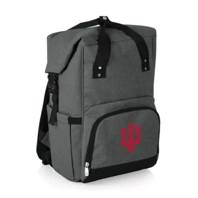 NCAA Indiana Hoosiers On The Go Roll Top Cooler Backpack