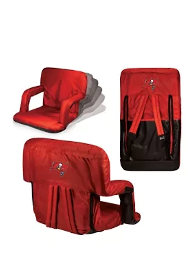NFL Tampa Bay Buccaneers Ventura Portable Reclining Stadium Seat