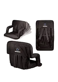 NFL Dallas Cowboys Ventura Portable Reclining Stadium Seat