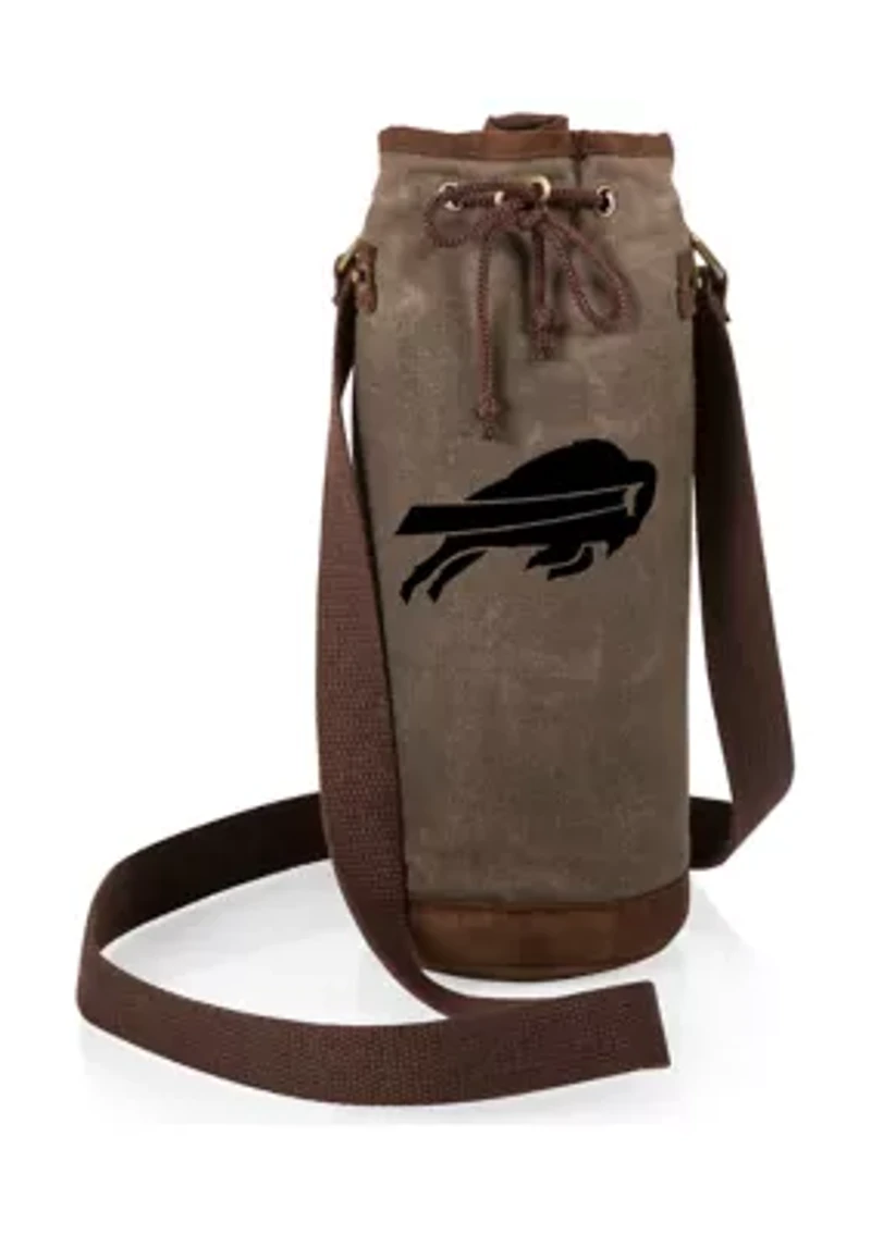 NFL Buffalo Bills Waxed Canvas Wine Tote