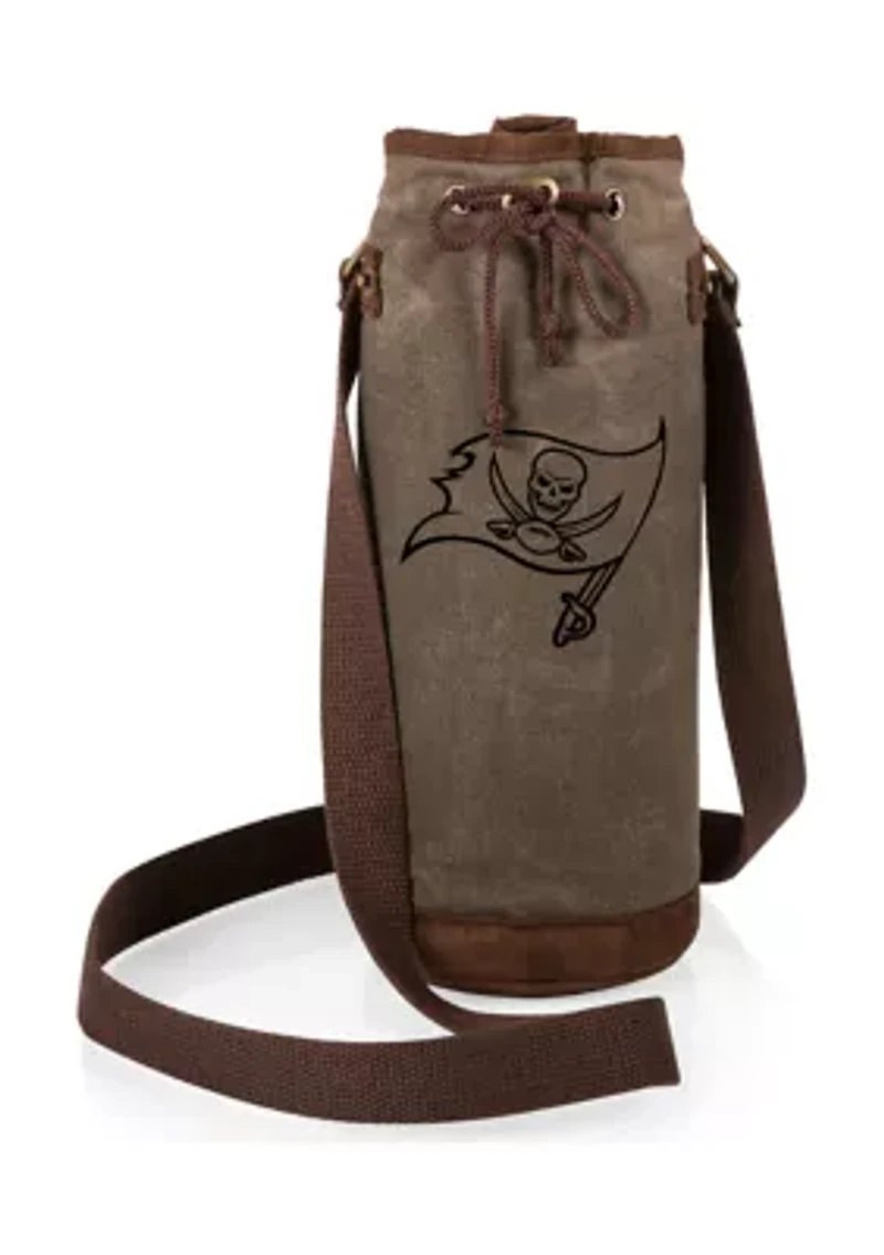 NFL Tampa Bay Buccaneers Waxed Canvas Wine Tote