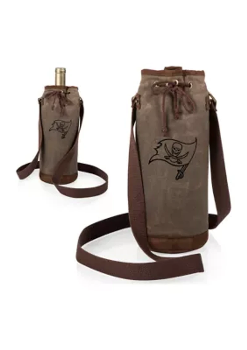 NFL Tampa Bay Buccaneers Waxed Canvas Wine Tote
