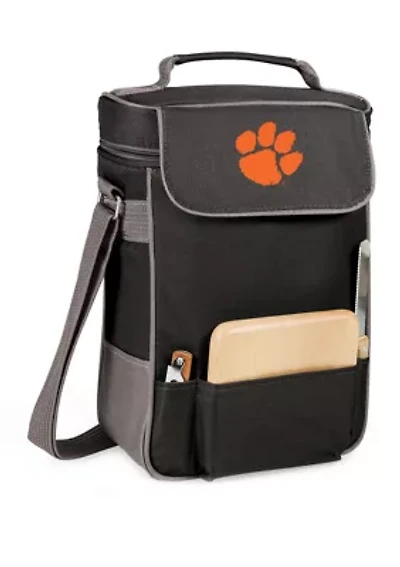 NCAA Clemson Tigers Duet Wine and Cheese Tote