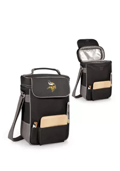 NFL Minnesota Vikings Duet Wine & Cheese Tote