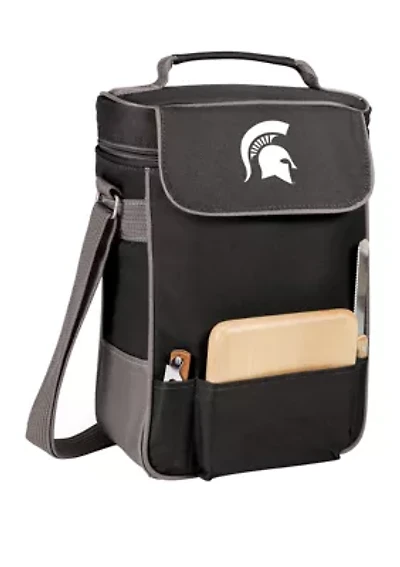 NCAA Michigan State Spartans Duet Wine and Cheese Tote