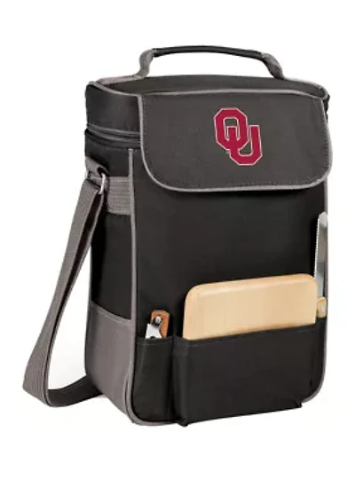 NCAA Oklahoma Sooners Duet Wine and Cheese Tote