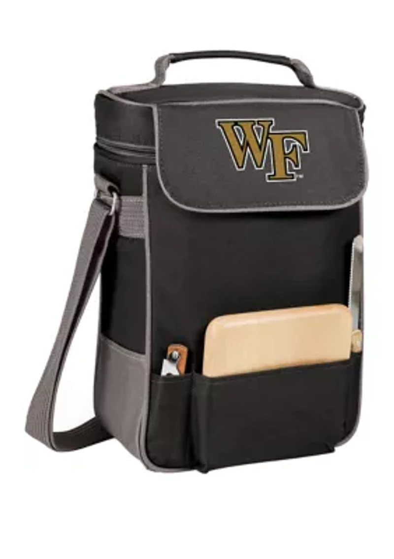 NCAA Wake Forest Demon Deacons Duet Wine and Cheese Tote