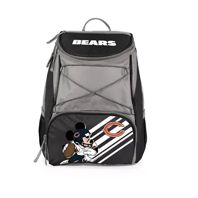 Disney NFL Cobrand Mickey Mouse & Chicago Bears PTX Insulated Soft Cooler Backpack