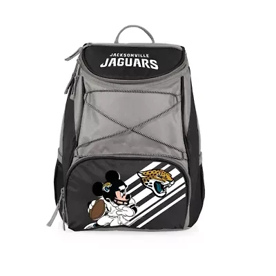 Disney NFL Cobrand Mickey Mouse & Jacksonville Jaguars PTX Insulated Soft Cooler Backpack