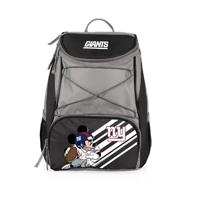 Disney NFL Cobrand Mickey Mouse & New York Giants PTX Insulated Soft Cooler Backpack