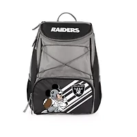 Disney NFL Cobrand Mickey Mouse & Las Vegas Raiders PTX Insulated Soft Cooler Backpack