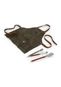 NFL Tampa Bay Buccaneers BBQ Apron with Tools & Bottle Opener