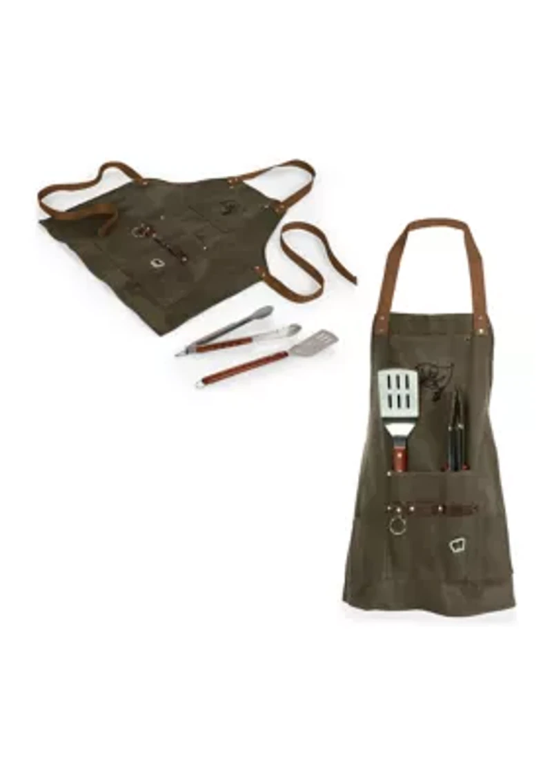 NFL Tampa Bay Buccaneers BBQ Apron with Tools & Bottle Opener