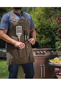 NFL Los Angeles Chargers BBQ Apron with Tools & Bottle Opener