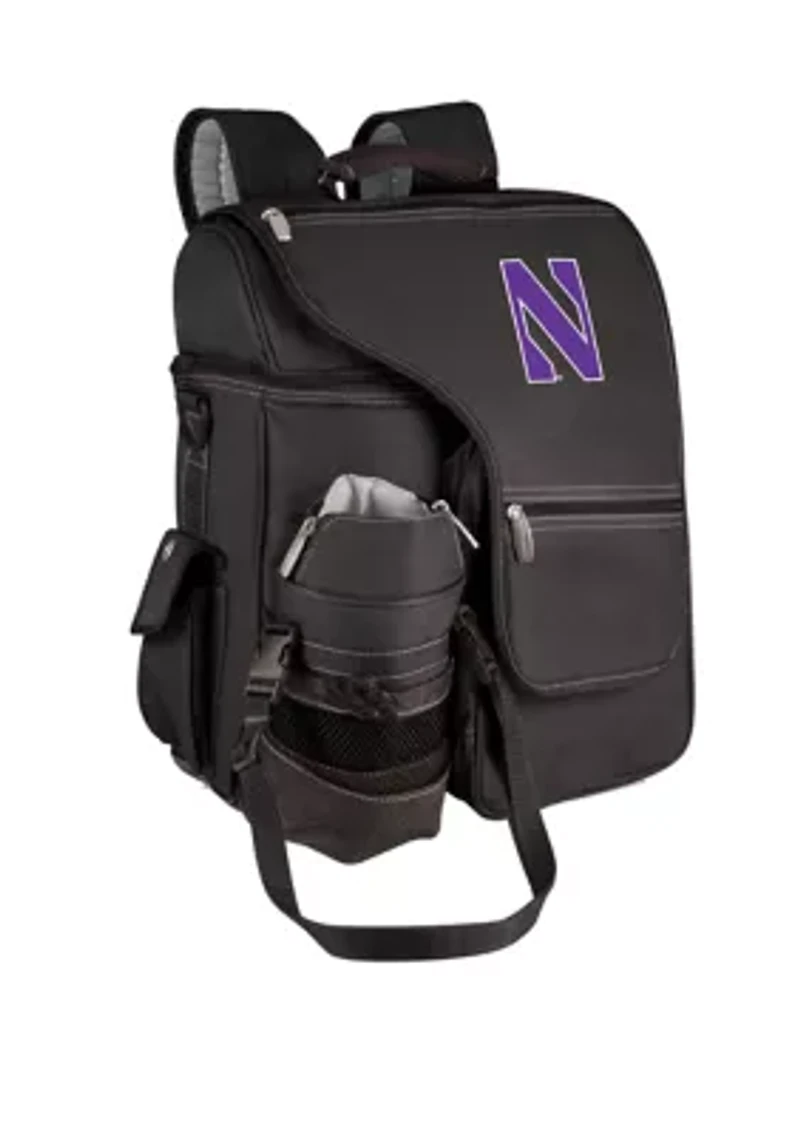 NCAA Northwestern Wildcats Turismo Travel Backpack Cooler