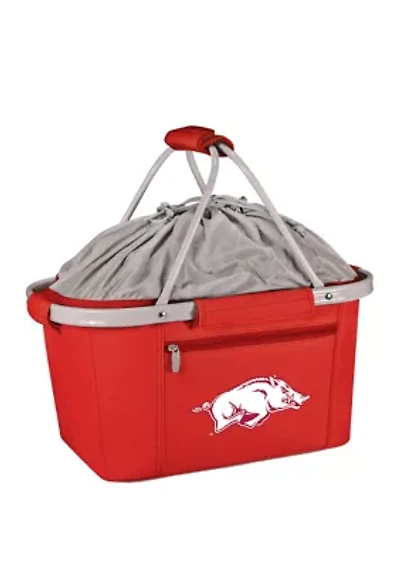 NCAA Arkansas Razorbacks Metro Basket Collapsible Cooler Tote
