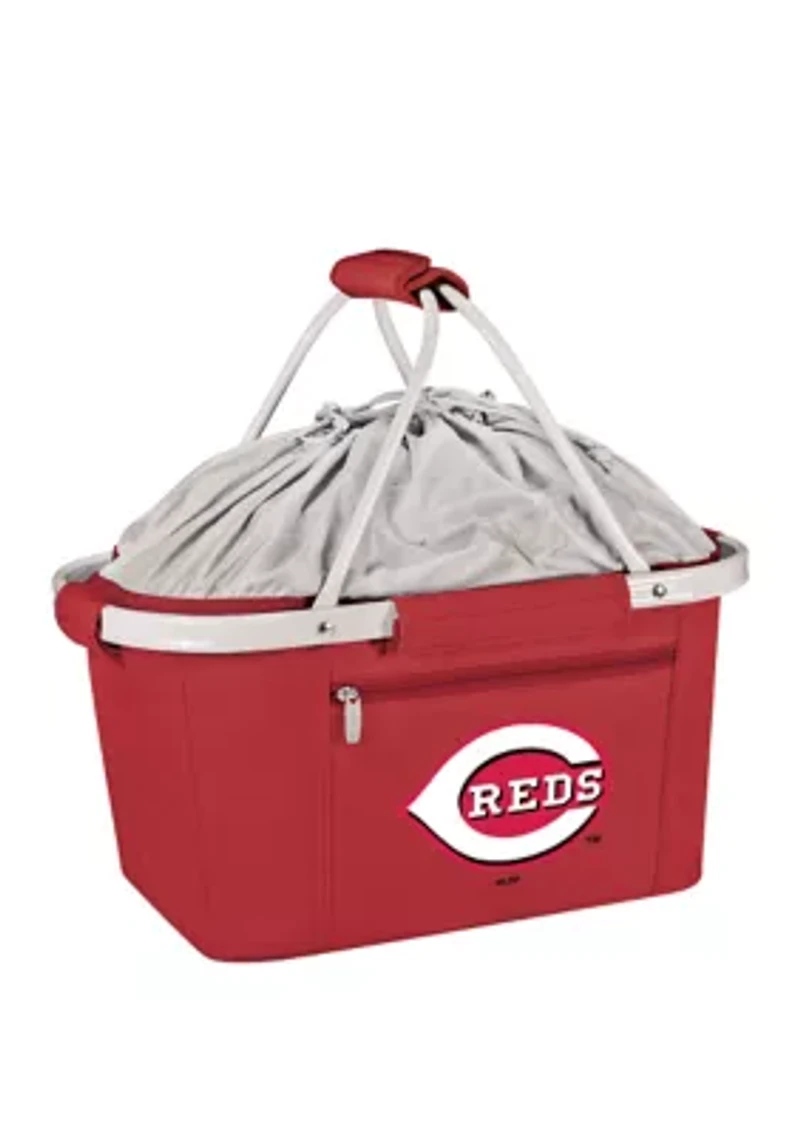 MLB Cincinnati Reds Metro Basket Collapsible Cooler Tote