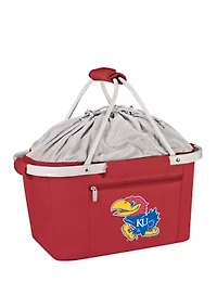 NCAA Kansas Jayhawks Metro Basket Collapsible Cooler Tote