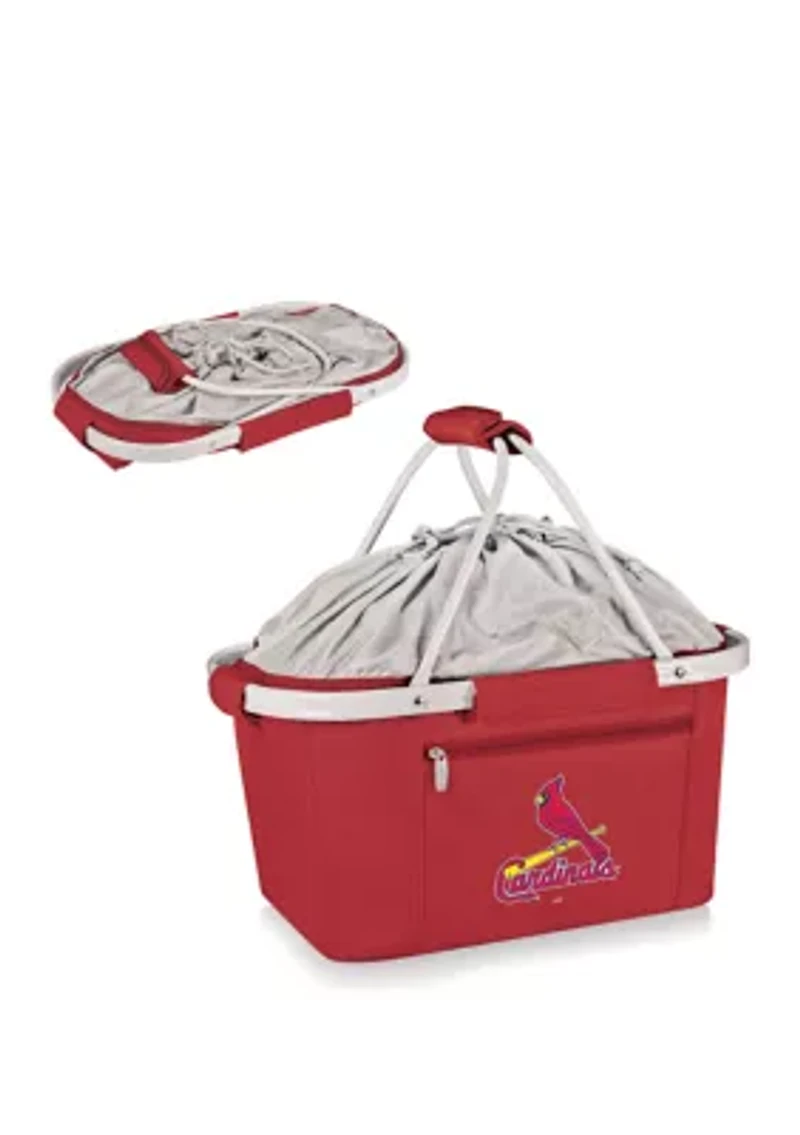 MLB St. Louis Cardinals Metro Basket Collapsible Cooler Tote