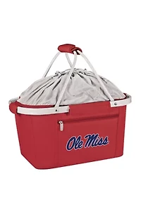  NCAA Ole Miss Rebels Metro Basket Collapsible Cooler Tote 