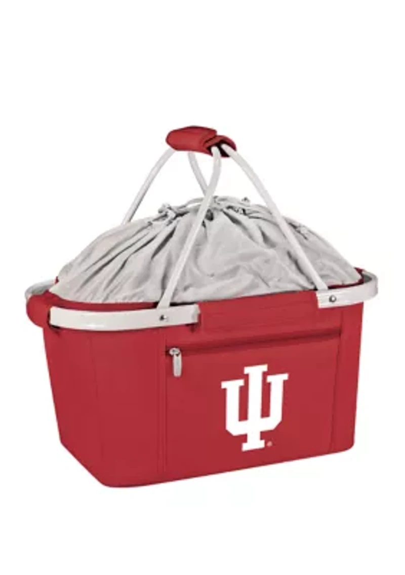 NCAA Indiana Hoosiers Metro Basket Collapsible Cooler Tote
