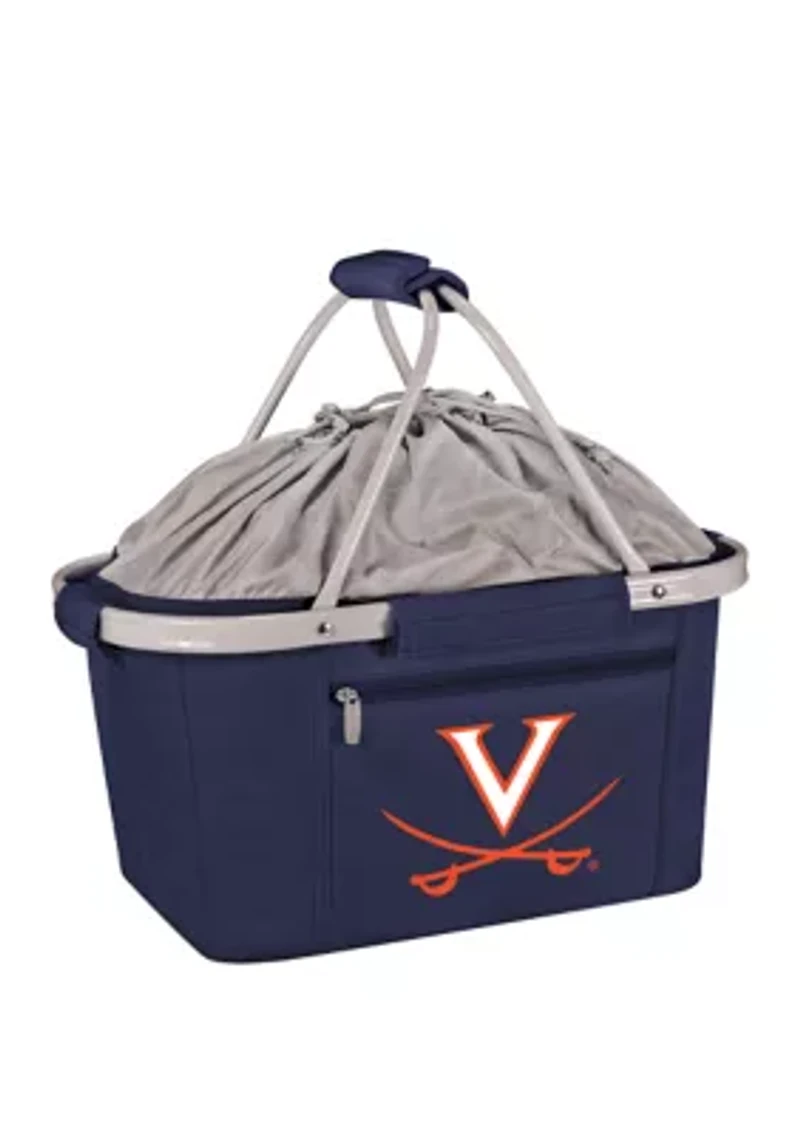 NCAA Virginia Cavaliers Metro Basket Collapsible Cooler Tote