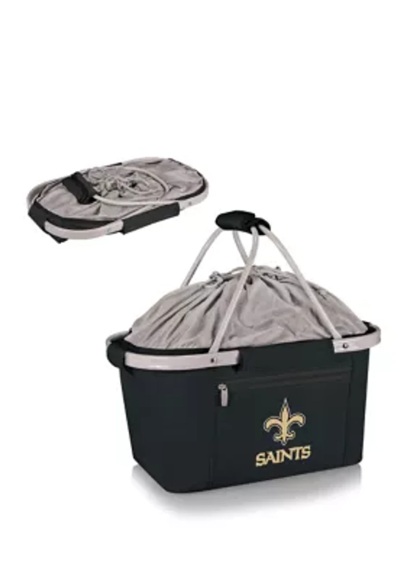 NFL New Orleans Saints Metro Basket Collapsible Cooler Tote