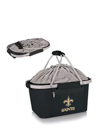 NFL New Orleans Saints Metro Basket Collapsible Cooler Tote