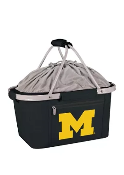 NCAA Michigan Wolverines Metro Basket Collapsible Cooler Tote
