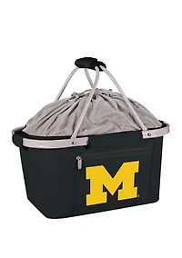 NCAA Michigan Wolverines Metro Basket Collapsible Cooler Tote
