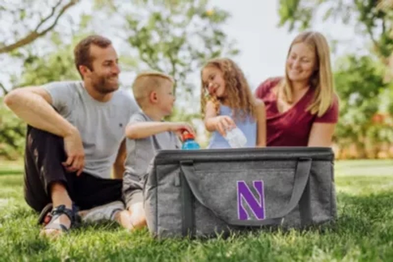 NCAA Northwestern Wildcats 64 Can Collapsible Cooler
