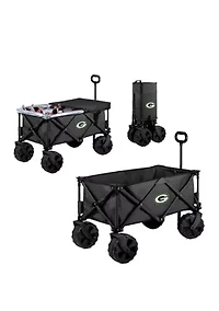 NFL Green Bay Packers Adventure Wagon Elite All Terrain Portable Utility Wagon