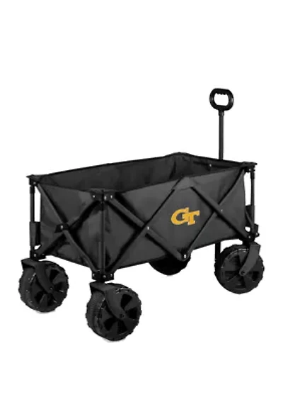 NCAA Georgia Tech Yellow Jackets Adventure Wagon Elite All Terrain Portable Utility Wagon