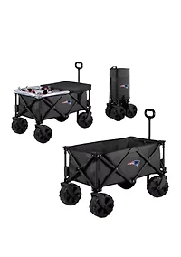 NFL New England Patriots Adventure Wagon Elite All Terrain Portable Utility Wagon