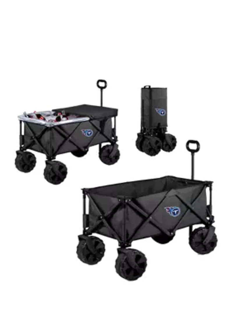 NFL Tennessee Titans Adventure Wagon Elite All Terrain Portable Utility Wagon