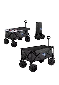 NFL Tennessee Titans Adventure Wagon Elite All Terrain Portable Utility Wagon