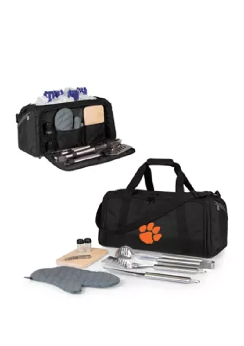 NCAA Clemson Tigers BBQ Kit Grill Set & Cooler
