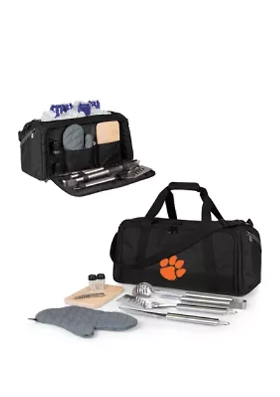 NCAA Clemson Tigers BBQ Kit Grill Set & Cooler