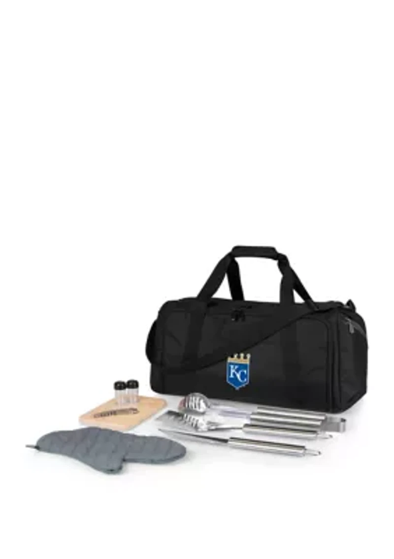 MLB Kansas City Royals BBQ Kit Grill Set & Cooler