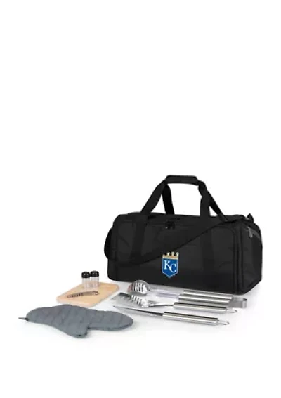 MLB Kansas City Royals BBQ Kit Grill Set & Cooler
