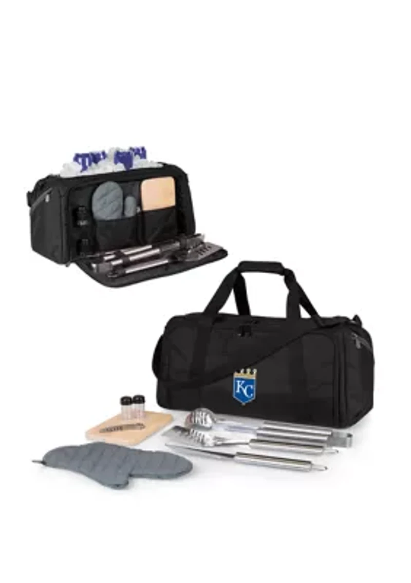MLB Kansas City Royals BBQ Kit Grill Set & Cooler