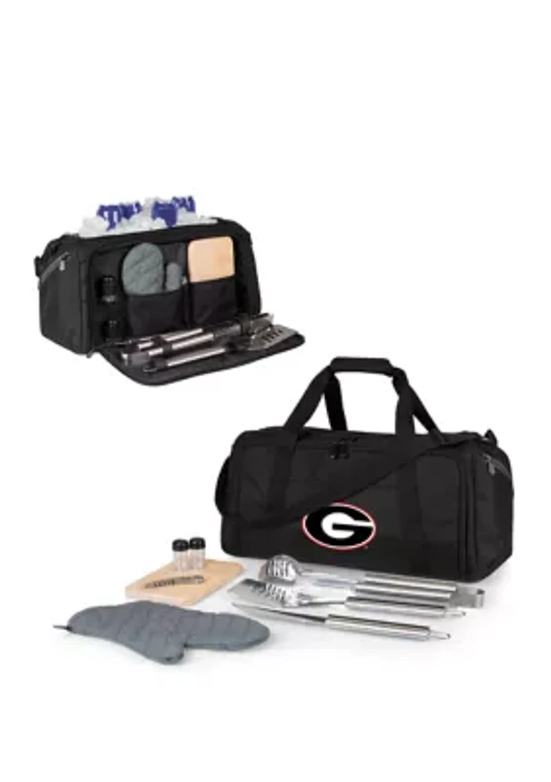 NCAA Georgia Bulldogs BBQ Kit Grill Set & Cooler