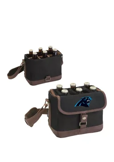 NFL Carolina Panthers Beer Caddy Cooler Tote with Opener