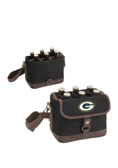 NFL Green Bay Packers Beer Caddy Cooler Tote with Opener