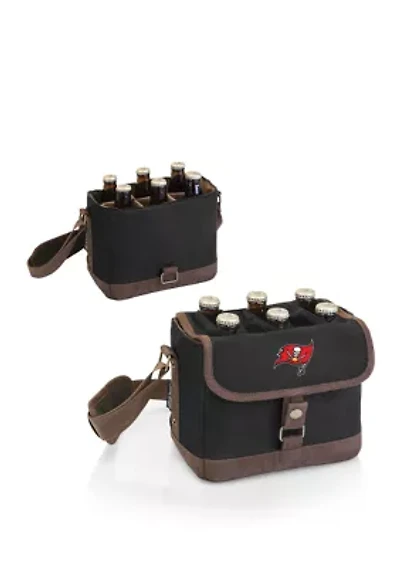 NFL Tampa Bay Buccaneers Beer Caddy Cooler Tote with Opener