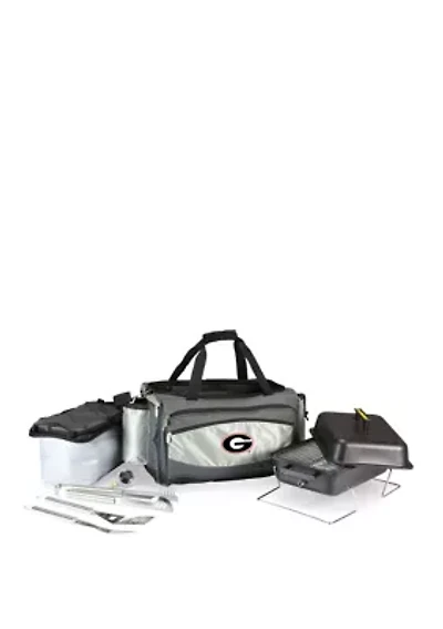 NCAA Georgia Bulldogs Vulcan Portable Propane Grill & Cooler Tote