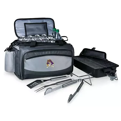 NCAA East Carolina Pirates Vulcan Portable Propane Grill and Cooler Tote